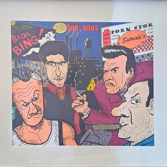Sopranos Original Man Cave Art - Picture 2 of 3